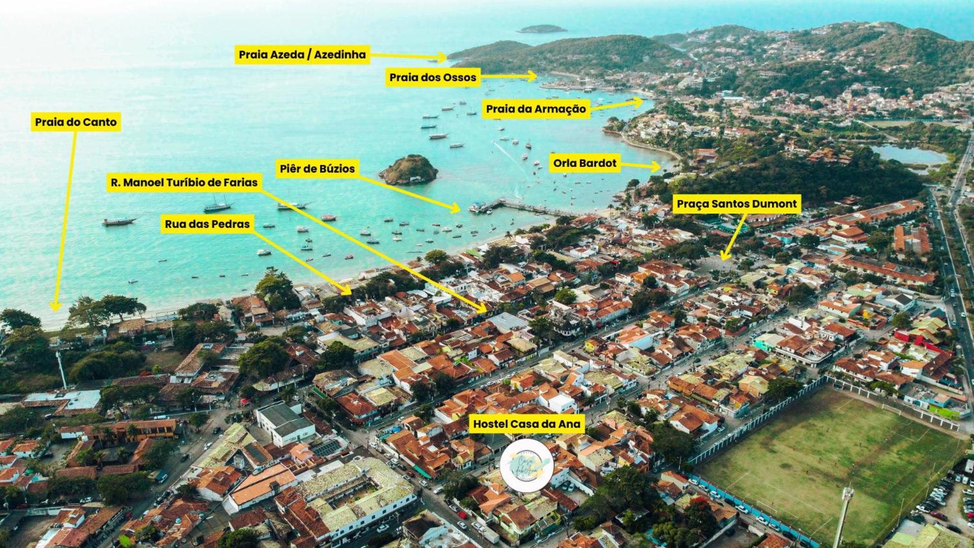Hostel Casa Da Ana Búzios Eksteriør bilde